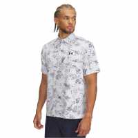 Under Armour Блуза С Яка Men's Playoff Short-Sleeve Performance Polo Shirt Бяло 