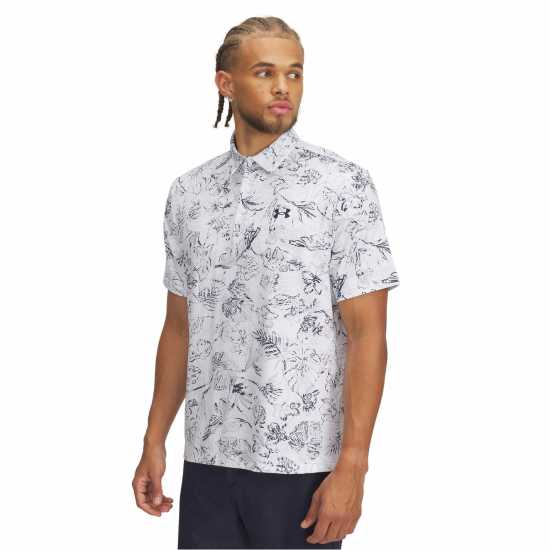 Under Armour Блуза С Яка Men's Playoff Short-Sleeve Performance Polo Shirt Бяло 