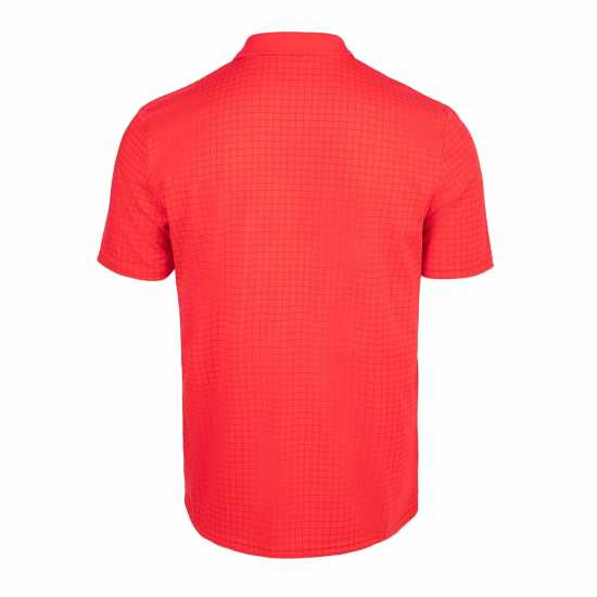 Sale Slazenger Check Golf Polo Mens Червено Боулинг