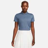Nike Dri-FIT Victory Women's Golf Polo Diff Blue/White Дамски тениски с яка