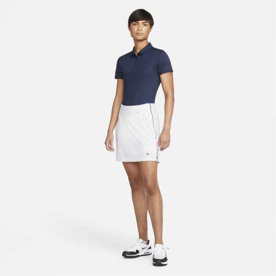 Nike Dri-FIT Victory Women's Golf Polo Синьо/бяло Дрехи за голф