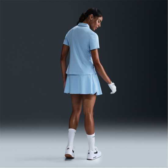 Nike Dri-FIT Victory Women's Golf Polo Синьо/бяло Дрехи за голф
