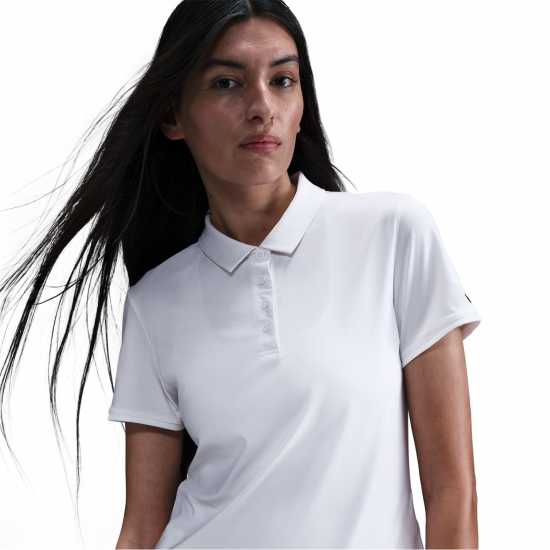 Nike Dri-FIT Victory Women's Golf Polo White/Black Дрехи за голф