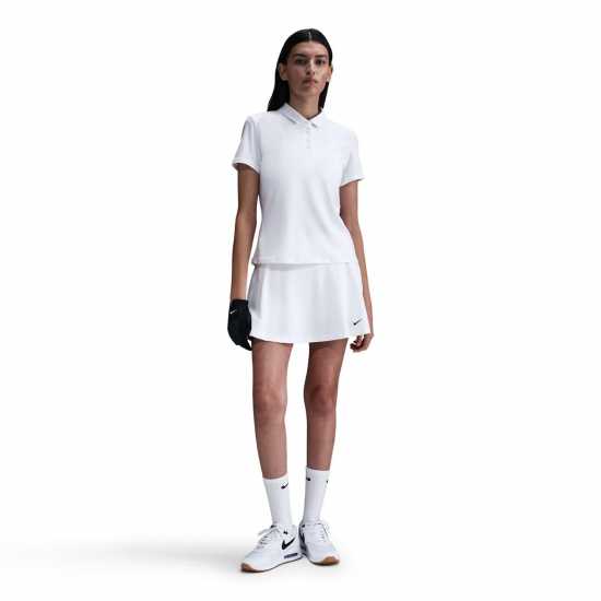 Nike Dri-FIT Victory Women's Golf Polo White/Black Дрехи за голф