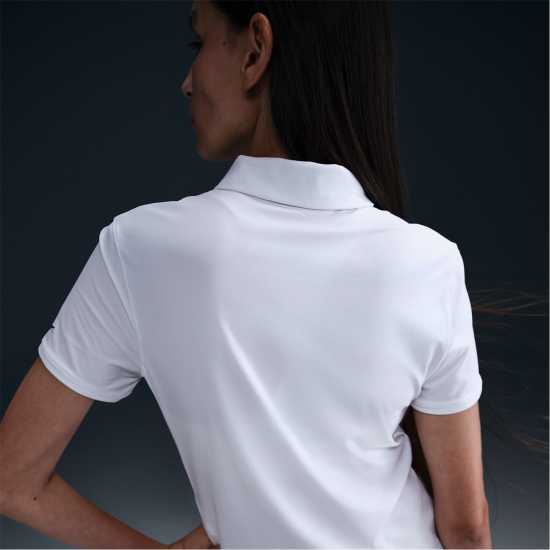 Nike Dri-FIT Victory Women's Golf Polo White/Black Дрехи за голф