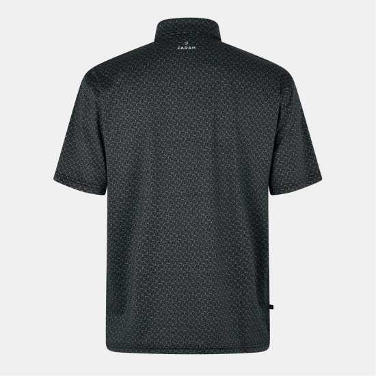 Farah Lewis Polo Sn99 Черно Дрехи за голф