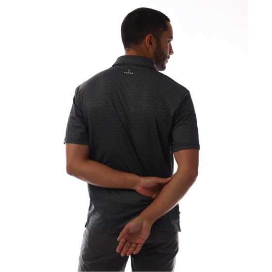 Farah Lewis Polo Sn99 Черно Дрехи за голф