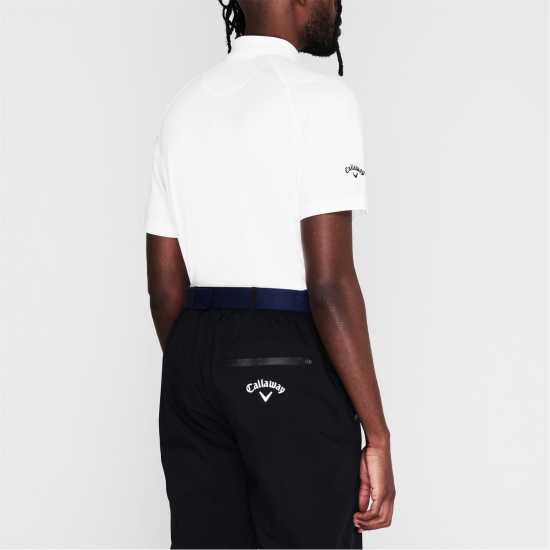 Дрехи за голф Callaway Мъжка Блуза С Яка Solid Polo Shirt Mens Бяло Callaway Мъжка Блуза С Яка Solid Polo Shirt Mens Бяло Дрехи за голф