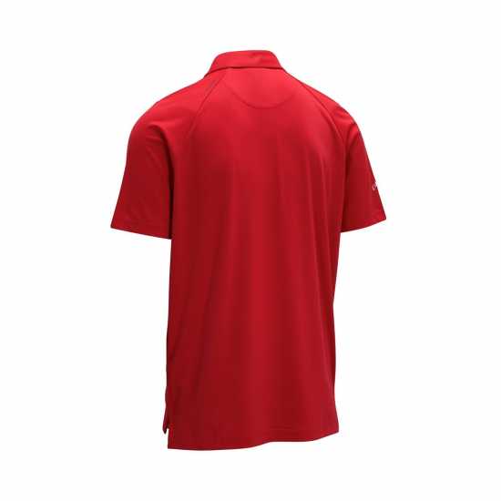 Callaway Мъжка Блуза С Яка Solid Polo Shirt Mens True Red - Мъжко облекло за едри хора