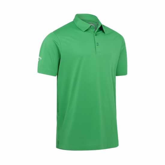 Callaway Мъжка Блуза С Яка Solid Polo Shirt Mens Golf Green Мъжко облекло за едри хора