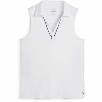 Puma Блуза С Яка W Cloudspun Piped Sl Polo Shirt Womens White Glow Puma Блуза С Яка W Cloudspun Piped Sl Polo Shirt Womens White Glow