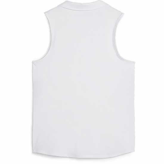 Puma Блуза С Яка W Cloudspun Piped Sl Polo Shirt Womens White Glow 