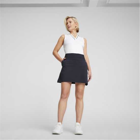 Puma Блуза С Яка W Cloudspun Piped Sl Polo Shirt Womens White Glow 