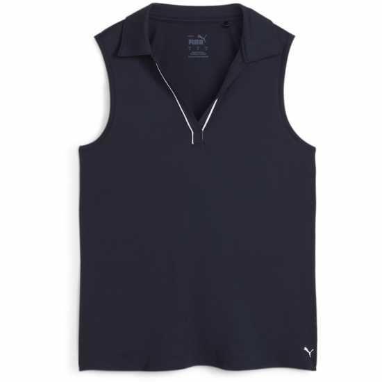 Puma Блуза С Яка W Cloudspun Piped Sl Polo Shirt Womens Deep Navy Puma Блуза С Яка W Cloudspun Piped Sl Polo Shirt Womens Deep Navy