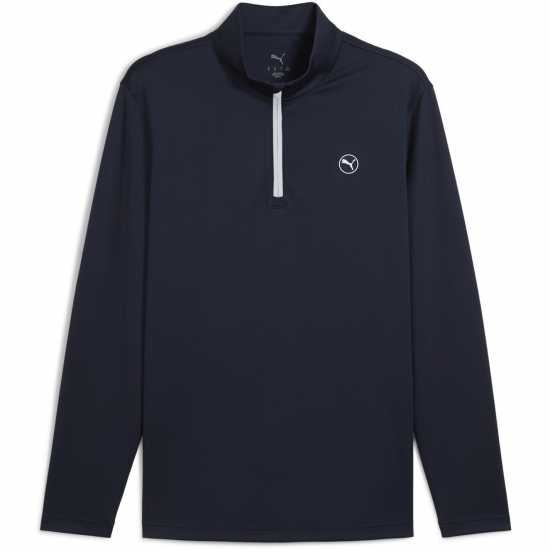 Дрехи за голф Puma Мъжка Блуза С Яка Pure 2.0 Texture Quarter Zip Polo Shirt Mens Puma Мъжка Блуза С Яка Pure 2.0 Texture Quarter Zip Polo Shirt Mens Дрехи за голф