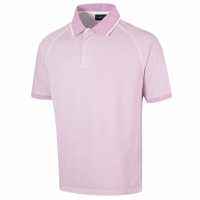 Мъжка Блуза С Яка Island Green Golf Raglan Polo Shirt Mens Pink Мъжки тениски с яка