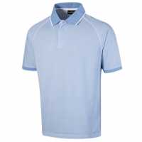 Мъжка Блуза С Яка Island Green Golf Raglan Polo Shirt Mens Sky Blue Мъжки тениски с яка