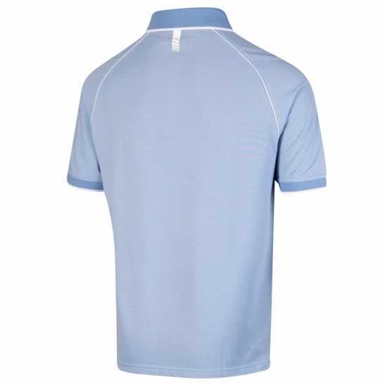 Мъжка Блуза С Яка Island Green Golf Raglan Polo Shirt Mens Sky Blue Мъжки тениски с яка
