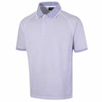 Мъжка Блуза С Яка Island Green Golf Raglan Polo Shirt Mens Lilac Мъжки тениски с яка