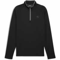 Puma Мъжка Блуза С Яка Waffle Fleece Quarter Zip Polo Shirt Mens  