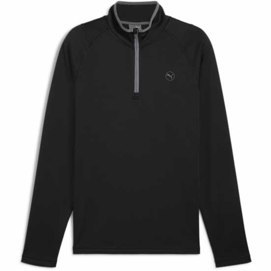 Puma Мъжка Блуза С Яка Waffle Fleece Quarter Zip Polo Shirt Mens  