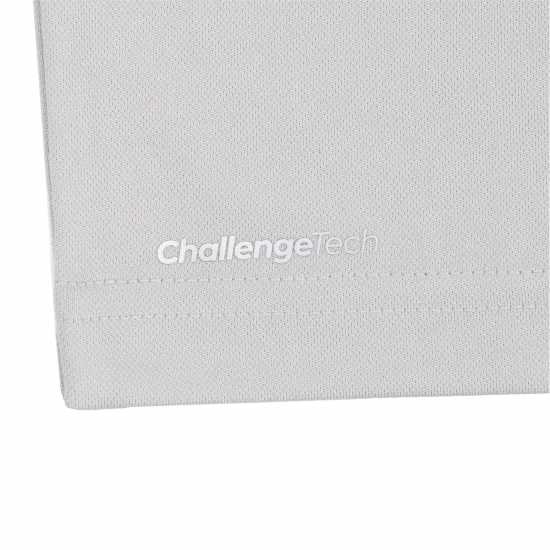 Slazenger Solid Polo Jn00 Grey Детски тениски тип поло