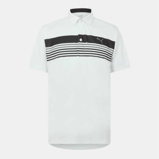 Puma Мъжка Блуза С Яка West Polo Shirt Mens Бяло/Пб Дрехи за голф
