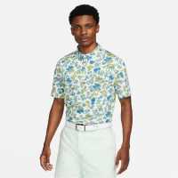 Nike Блуза С Яка Dri-Fit Player Floral Print Polo Shirt Mens Green/Silver Мъжки тениски с яка