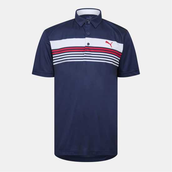Дрехи за голф Puma Мъжка Блуза С Яка West Polo Shirt Mens Морско синьо/бяло Puma Мъжка Блуза С Яка West Polo Shirt Mens Морско синьо/бяло Дрехи за голф