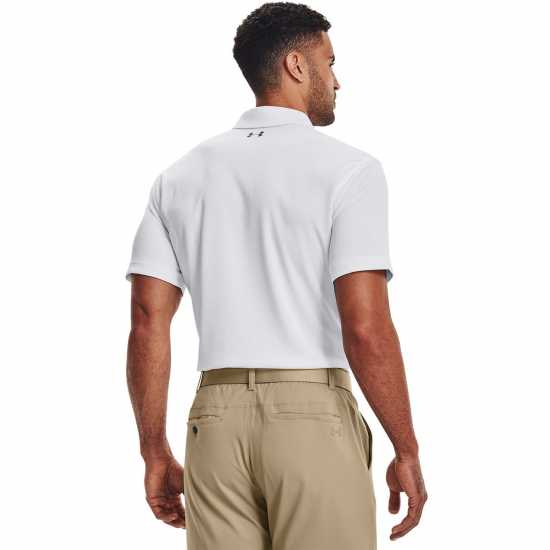 Under Armour Tech Polo Mens Бяло Боулинг