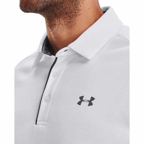 Under Armour Tech Polo Mens Бяло Боулинг