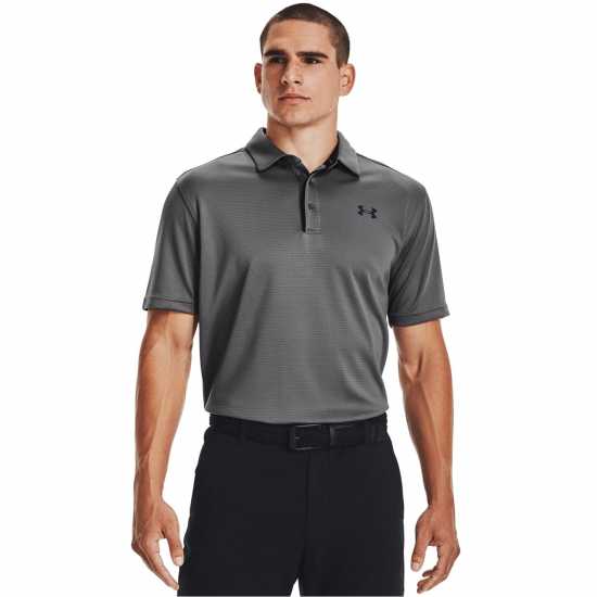 Under Armour Tech Polo Mens Графит/Черен Боулинг