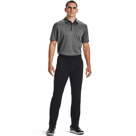 Under Armour Tech Polo Mens Графит/Черен Боулинг