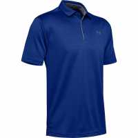 Мъжка Блуза С Яка Under Armour Tech Polo Shirt Mens Blue Atlantis Боулинг