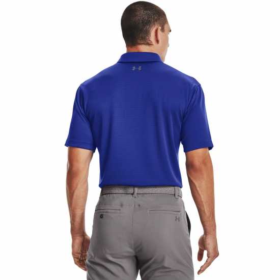 Мъжка Блуза С Яка Under Armour Tech Polo Shirt Mens Blue Atlantis Боулинг