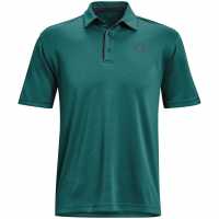 Under Armour Tech Polo Mens Jasper Blue Боулинг