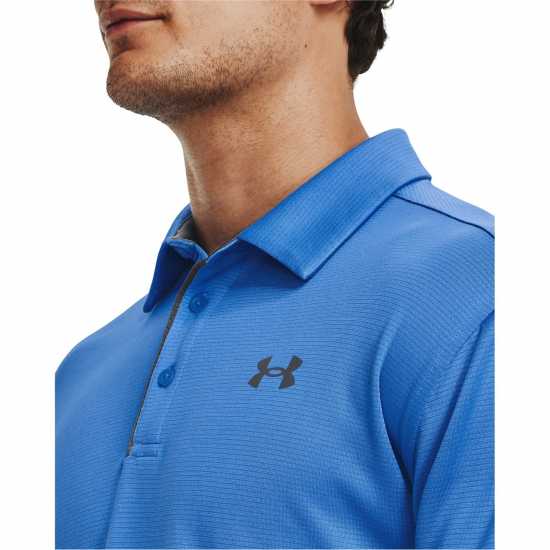 Мъжка Блуза С Яка Under Armour Tech Polo Shirt Mens Water/Grey Боулинг