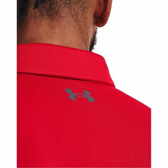 Мъжка Блуза С Яка Under Armour Tech Polo Shirt Mens Coral Боулинг