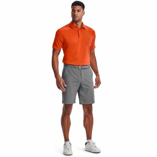 Under Armour Мъжка Блуза С Яка Tech Polo Shirt Mens Orange/Graphite Боулинг