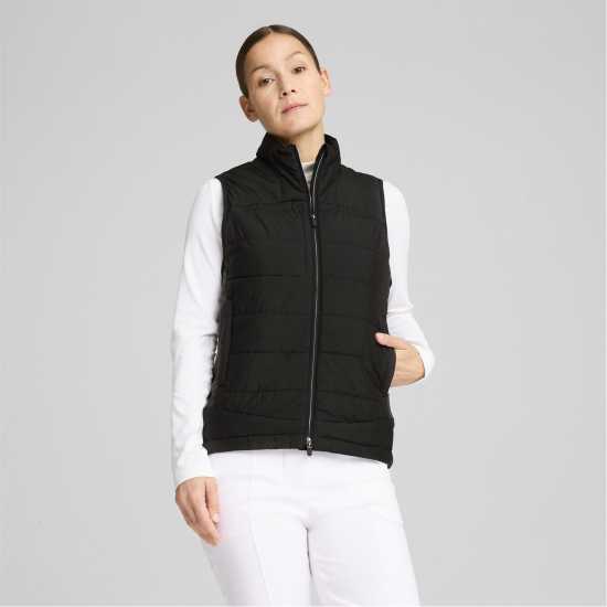 Puma Ватирано Елече W Kyley Quilted Vest Polo Shirt Womens  