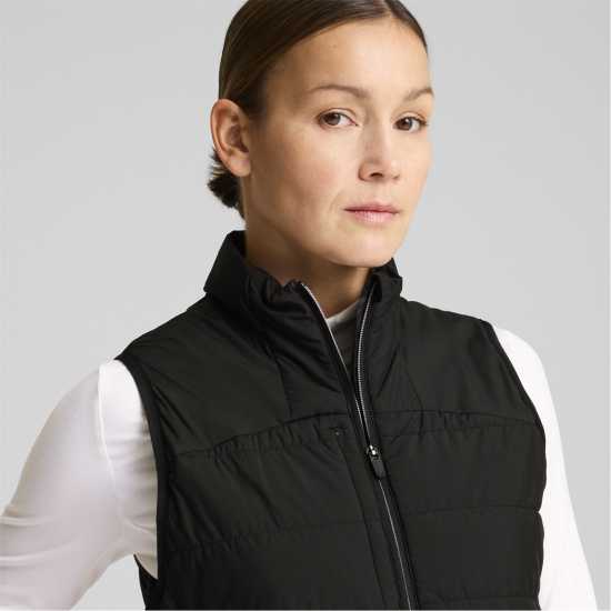 Puma Ватирано Елече W Kyley Quilted Vest Polo Shirt Womens  