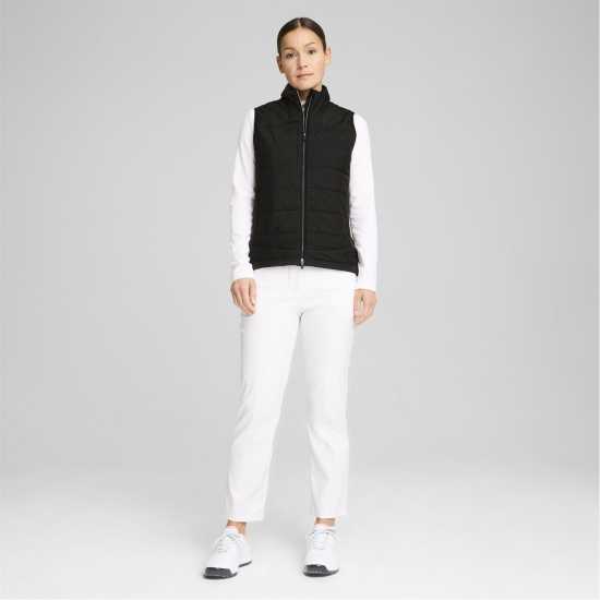Puma Ватирано Елече W Kyley Quilted Vest Polo Shirt Womens  