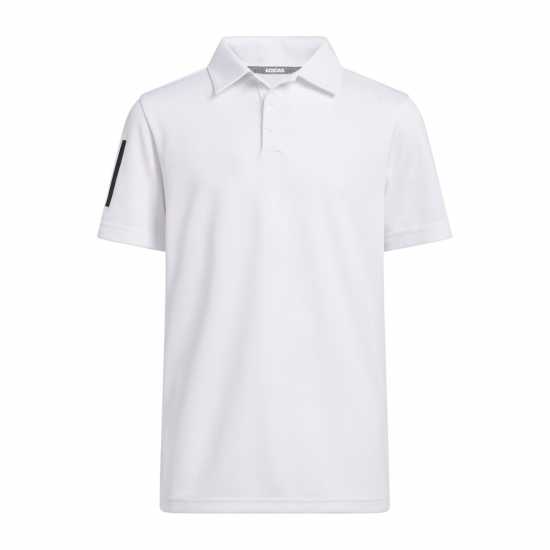 Adidas Детска Блуза С Яка 3 Stripe Polo Shirt Junior Boys  Детски тениски тип поло