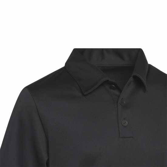 Adidas Детска Блуза С Яка 3 Stripe Polo Shirt Junior Boys Black Adidas Детска Блуза С Яка 3 Stripe Polo Shirt Junior Boys Black