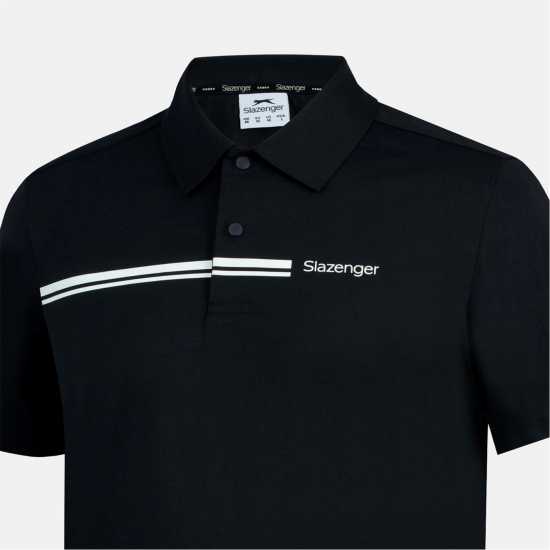 Slazenger Slaz Golf Polo Sn63 Black 