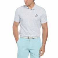 Original Penguin Golf Alvr Golf Ball Sn99 Ярко бяло Дрехи за голф