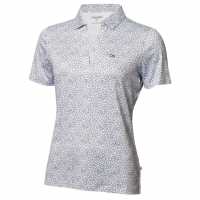 Calvin Klein Golf G Polo Ld99 White Navy Дрехи за голф