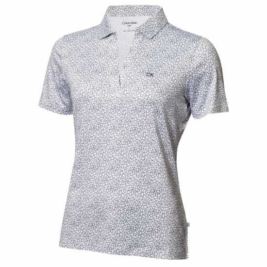 Дрехи за голф Calvin Klein Golf G Polo Ld99 White Navy Calvin Klein Golf G Polo Ld99 White Navy Дрехи за голф