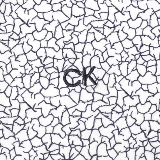 Дрехи за голф Calvin Klein Golf G Polo Ld99 White Navy Calvin Klein Golf G Polo Ld99 White Navy Дрехи за голф