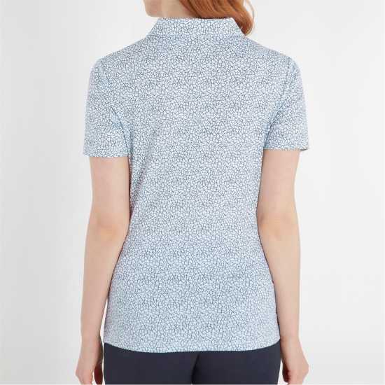 Дрехи за голф Calvin Klein Golf G Polo Ld99 White Navy Calvin Klein Golf G Polo Ld99 White Navy Дрехи за голф